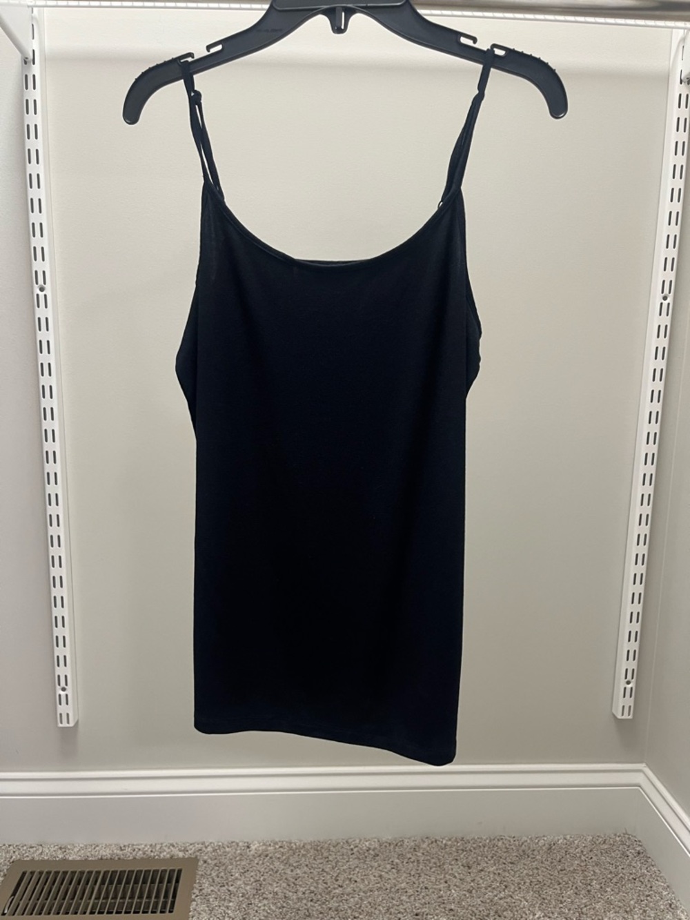 hinge Black V-Neck Tee